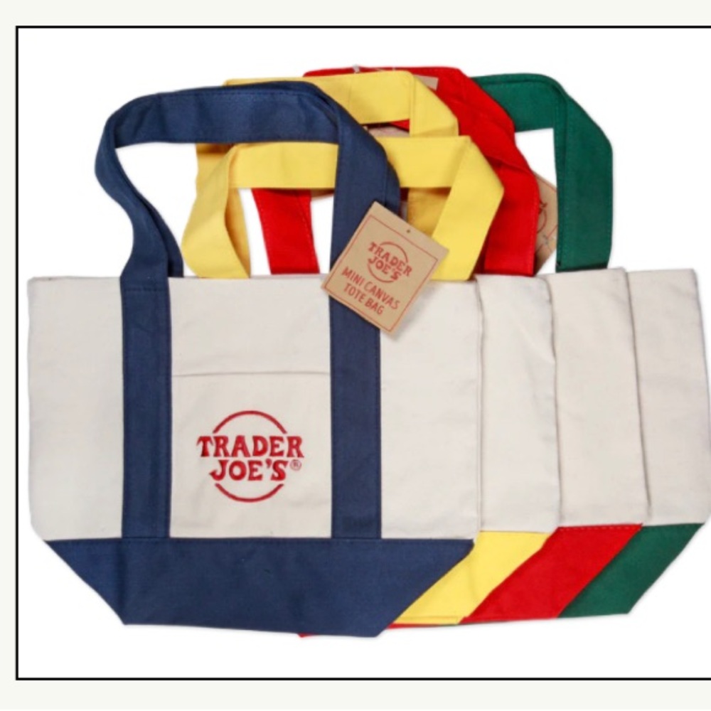 Trader Joe’s Mini Tote, Navy